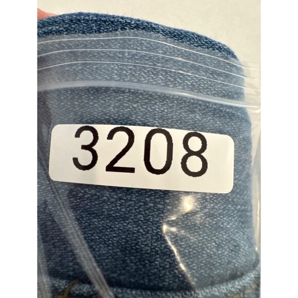 The Scrappy Camper Womens Jeans XXL Upcycled Valentines Hearts Quilted Festival - Picture 11 of 12